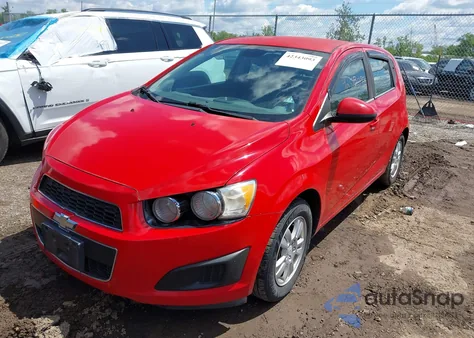 2012 Chevrolet Sonic 2Lt из США, поврежденный, VIN 1G1JC6SHXC4147031
